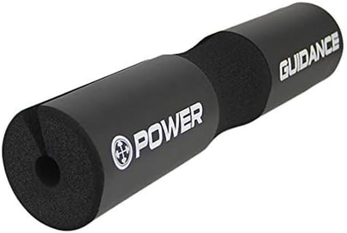 POWER GUIDANCE Barbell Squat Pad - Neck and Shoulder Protection for Squats, Lunges, Hip Thrusts, and Weightlifting - Compatible with Standard and Olympic Bars