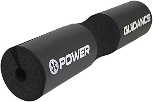POWER GUIDANCE Barbell Squat Pad - Neck and Shoulder Protection for Squats, Lunges, Hip Thrusts, and Weightlifting - Compatible with Standard and Olympic Bars